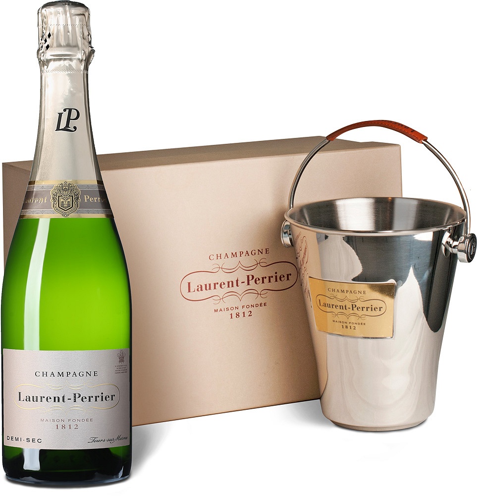 Laurent-Perrier (gift box and ice bucket) for 1 bottle