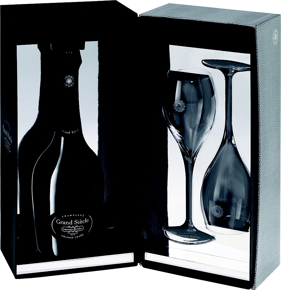 Laurent-Perrier Grand Siecle  0,75l + 2 glasses