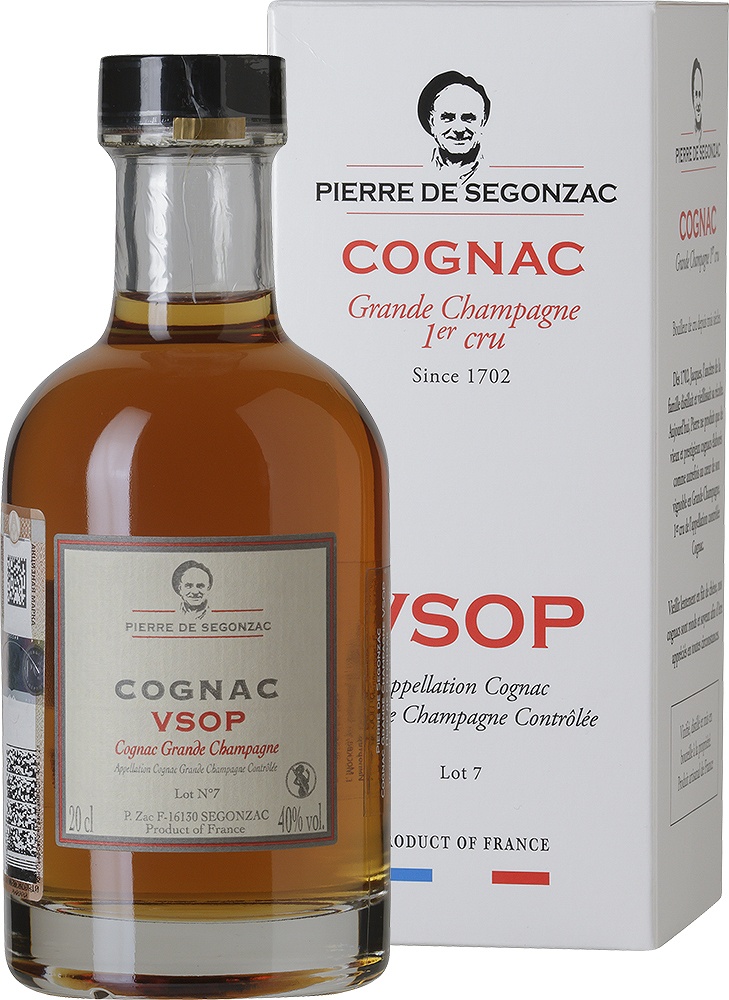 Pierre de Segonzac Cognac Grande Champagne VSOP